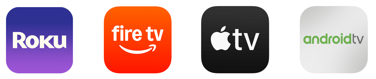 Streaming TV icons