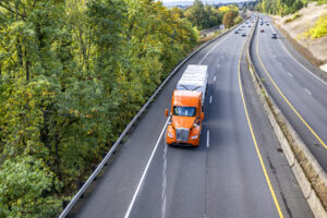 truck driving