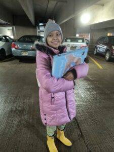 Alexa's Christmas Wish was to provide new toys for the other kids at the Children's Hospital.